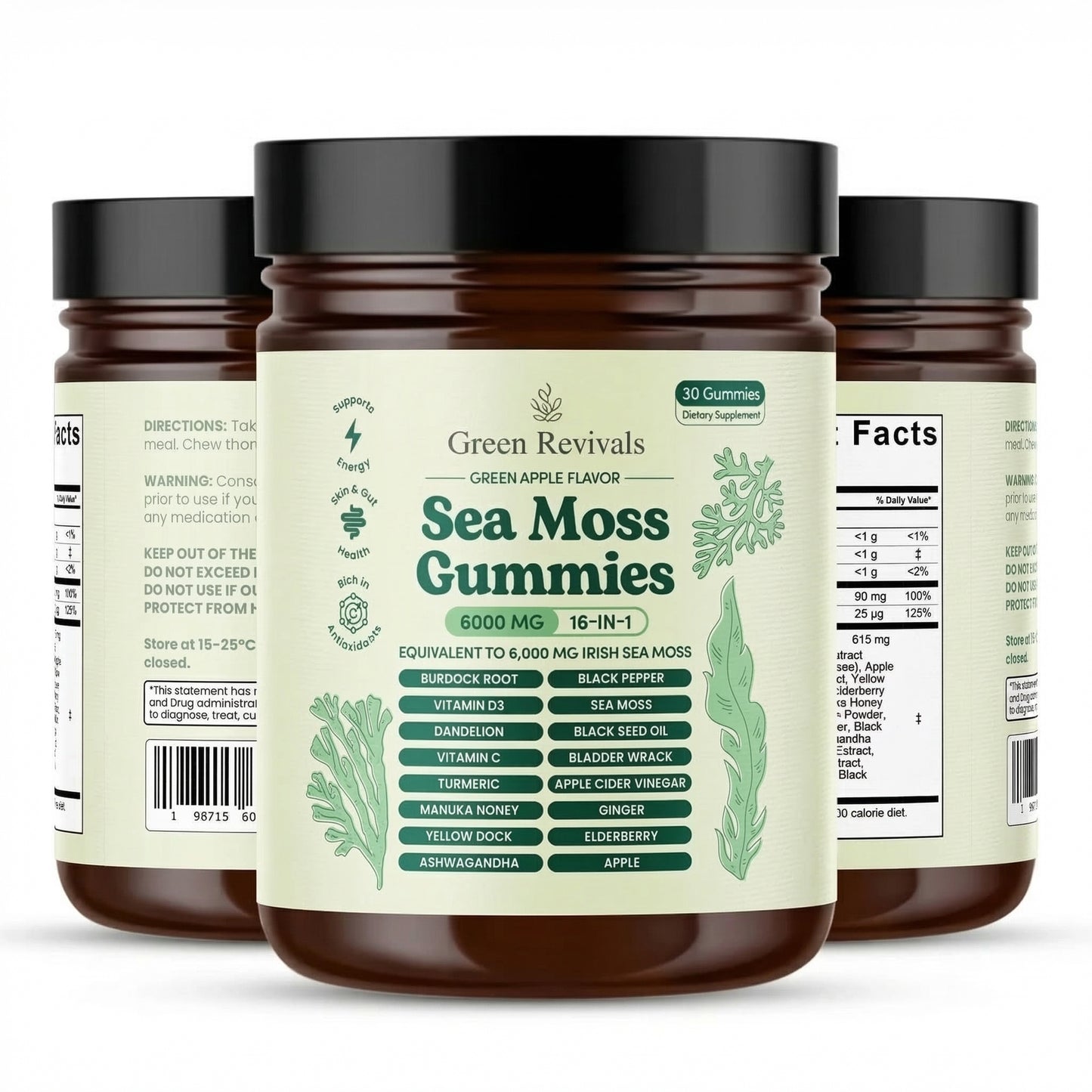 Sea Moss Gummies 16-in-1